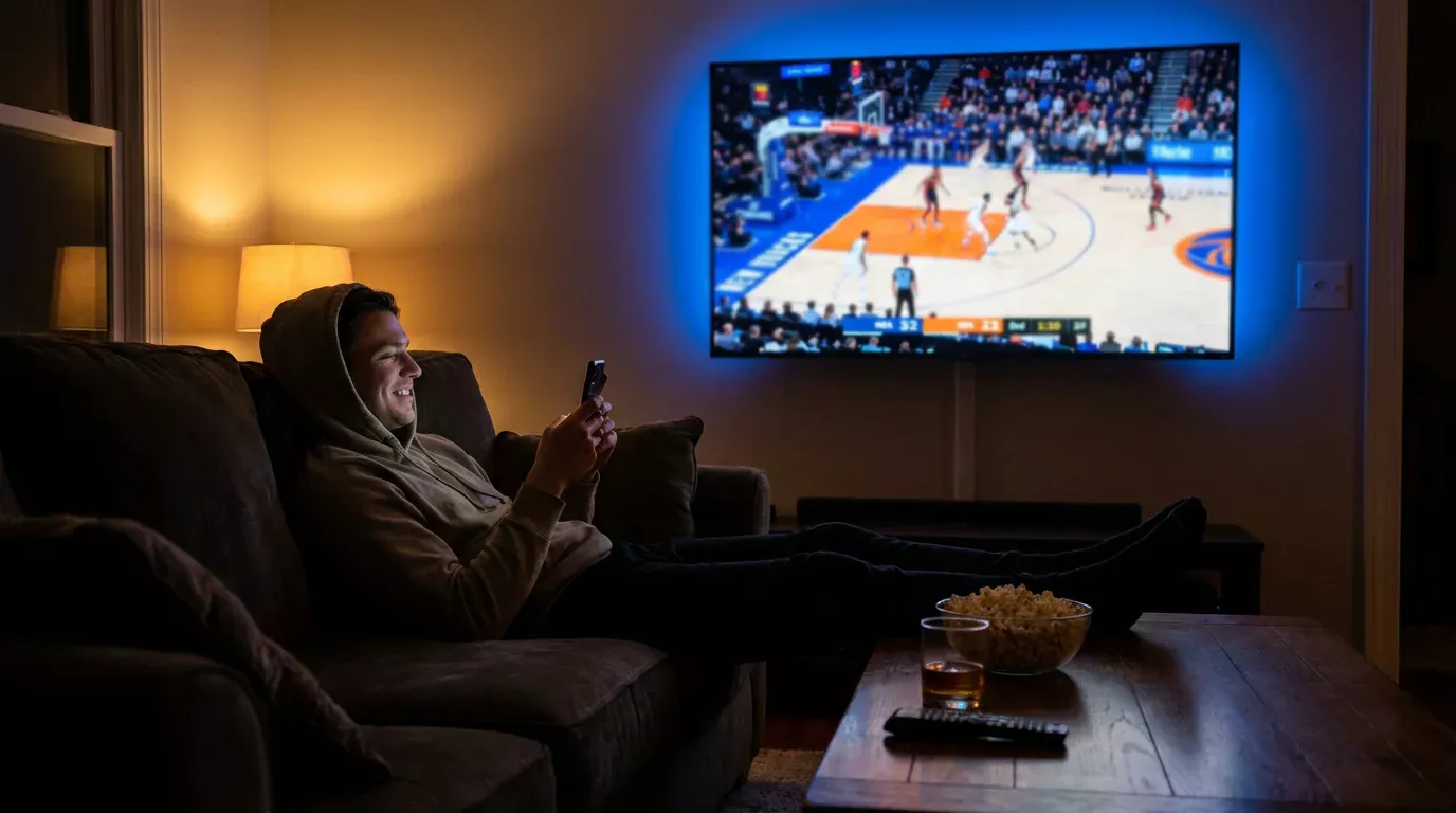 Live NBA betting interface showing real-time odds updates during basketball game